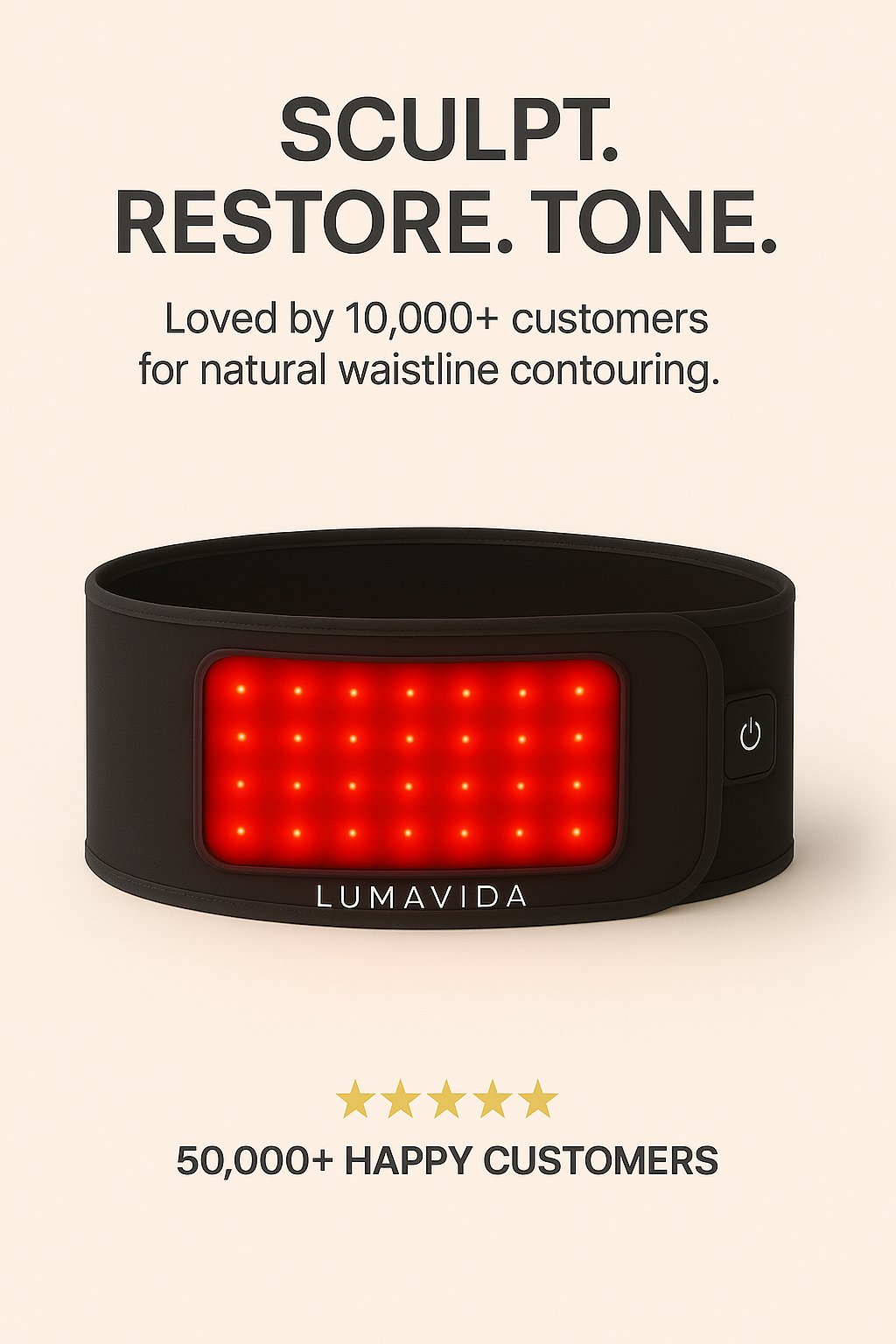 LumaVida Red Light Therapy Belt